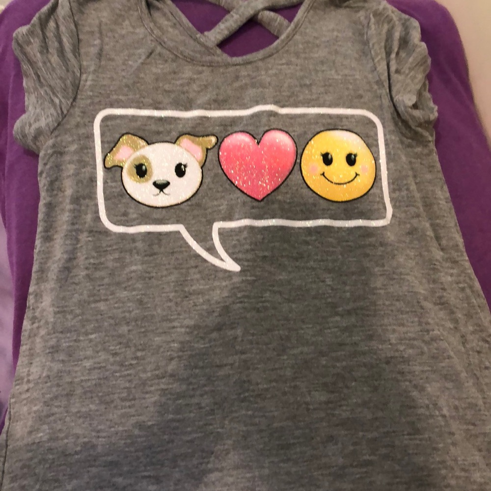 Justice grey T-shirt